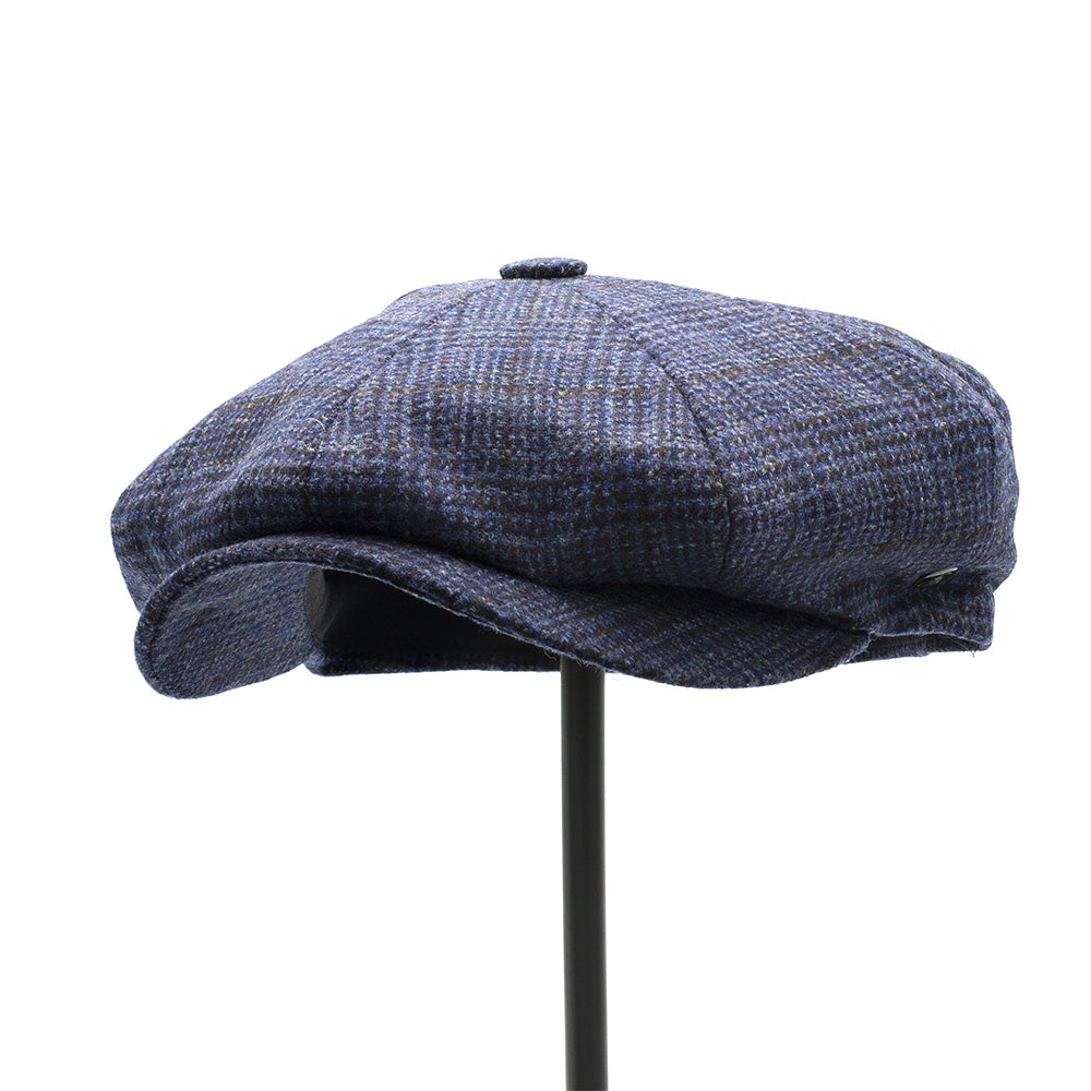 "Newsboy" Cap - Blue