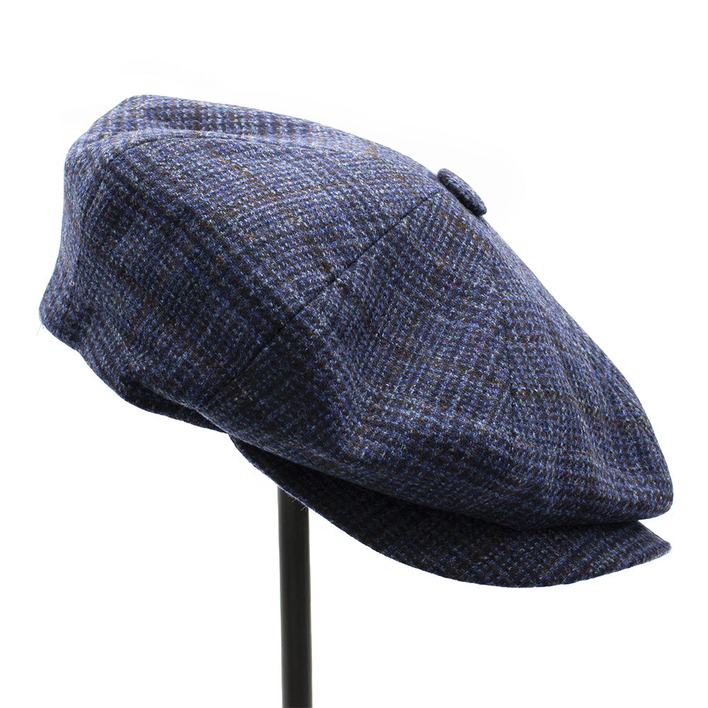 "Newsboy" Cap - Blue