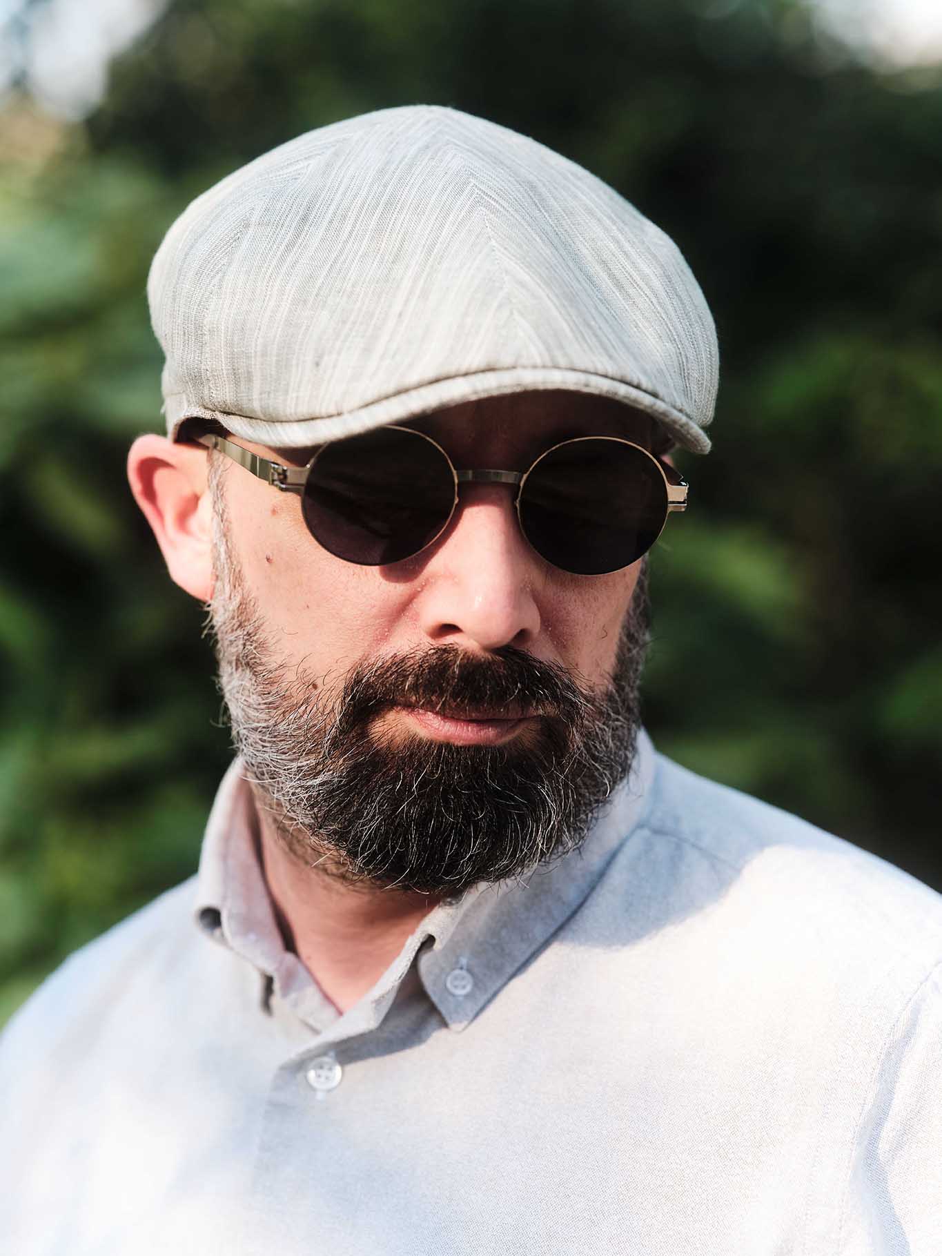 "Bike" cap - Grey