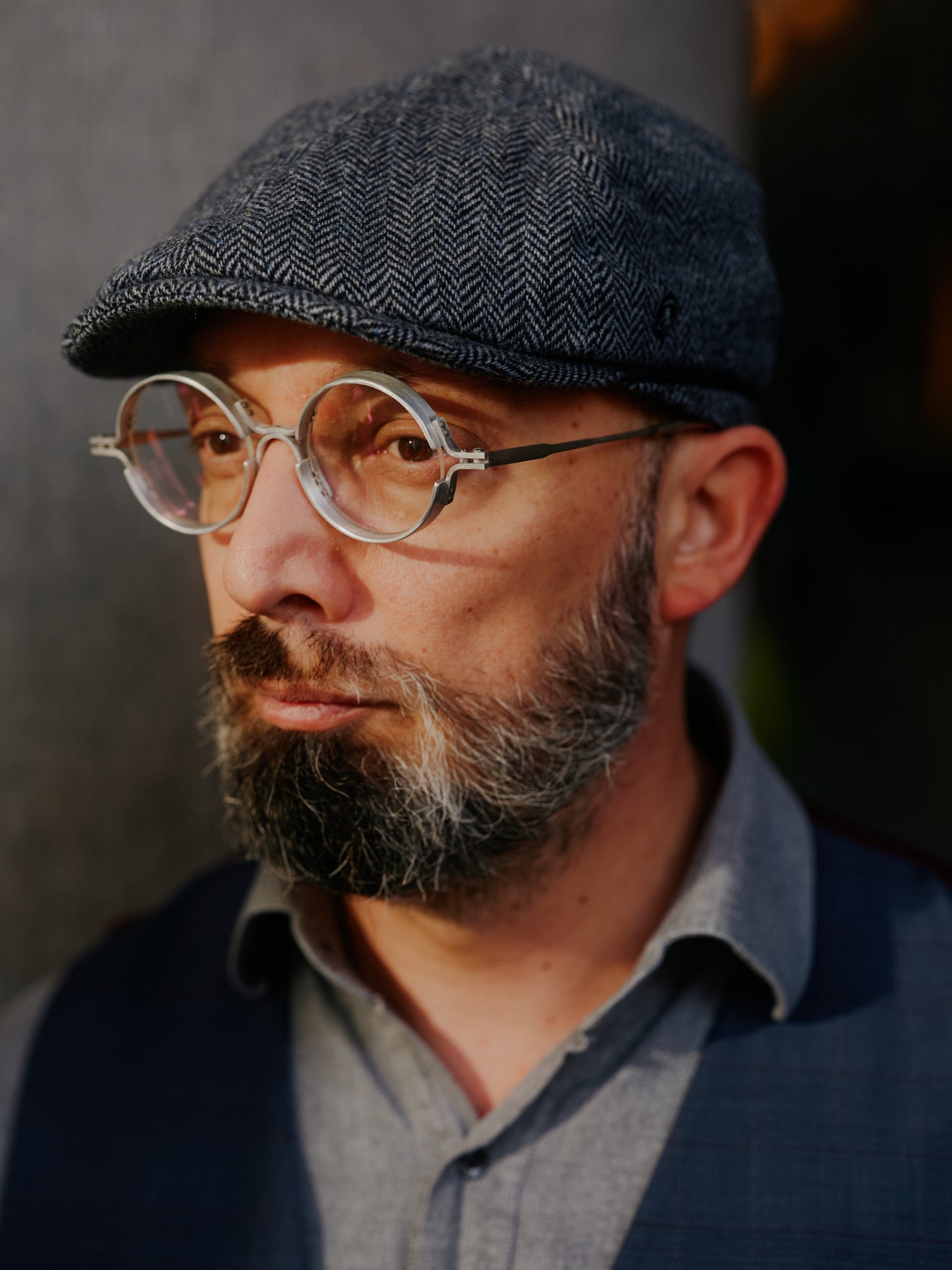 Casquette "Bike" - Blue impermeable  - City Sport