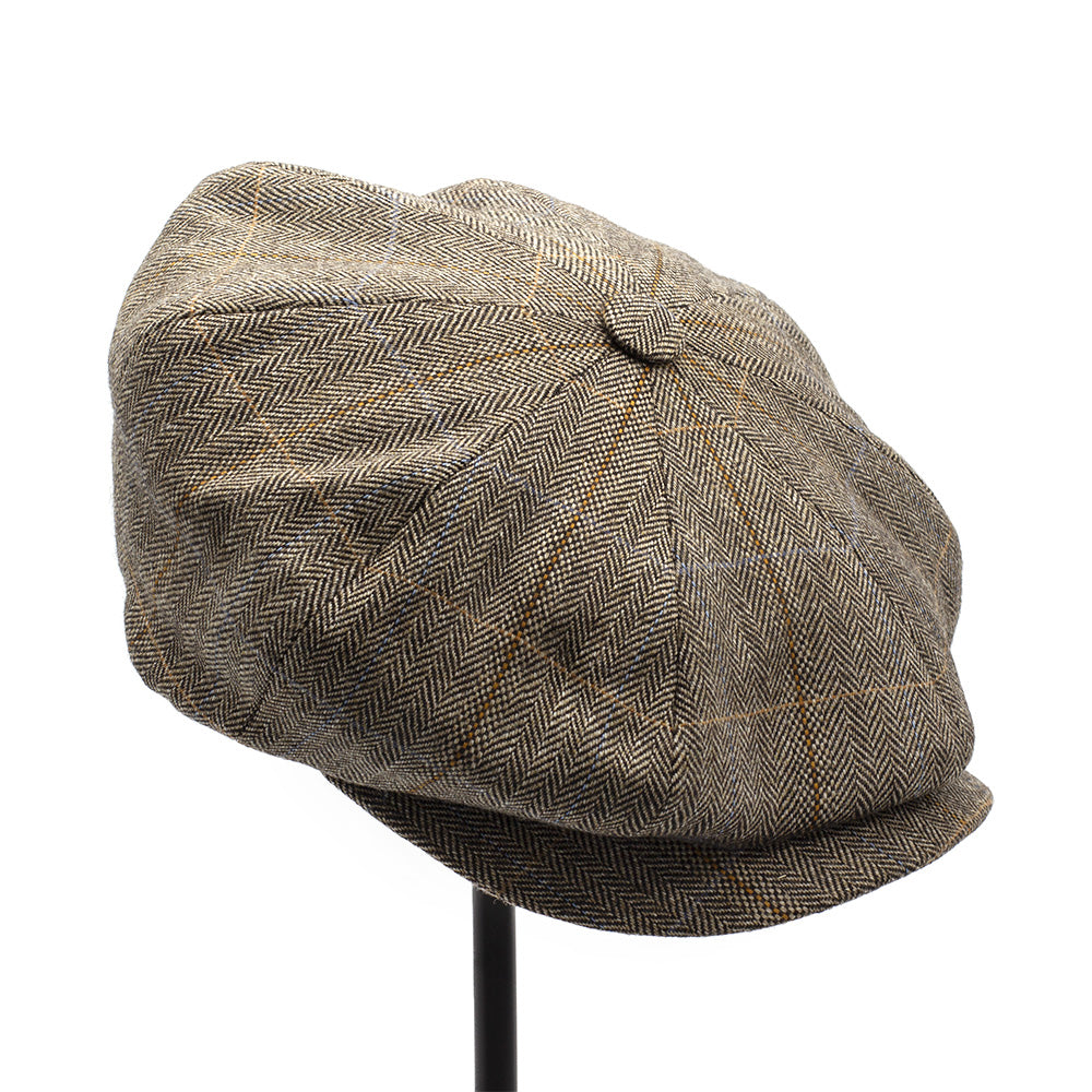 "Newsboy" Cap - Brown