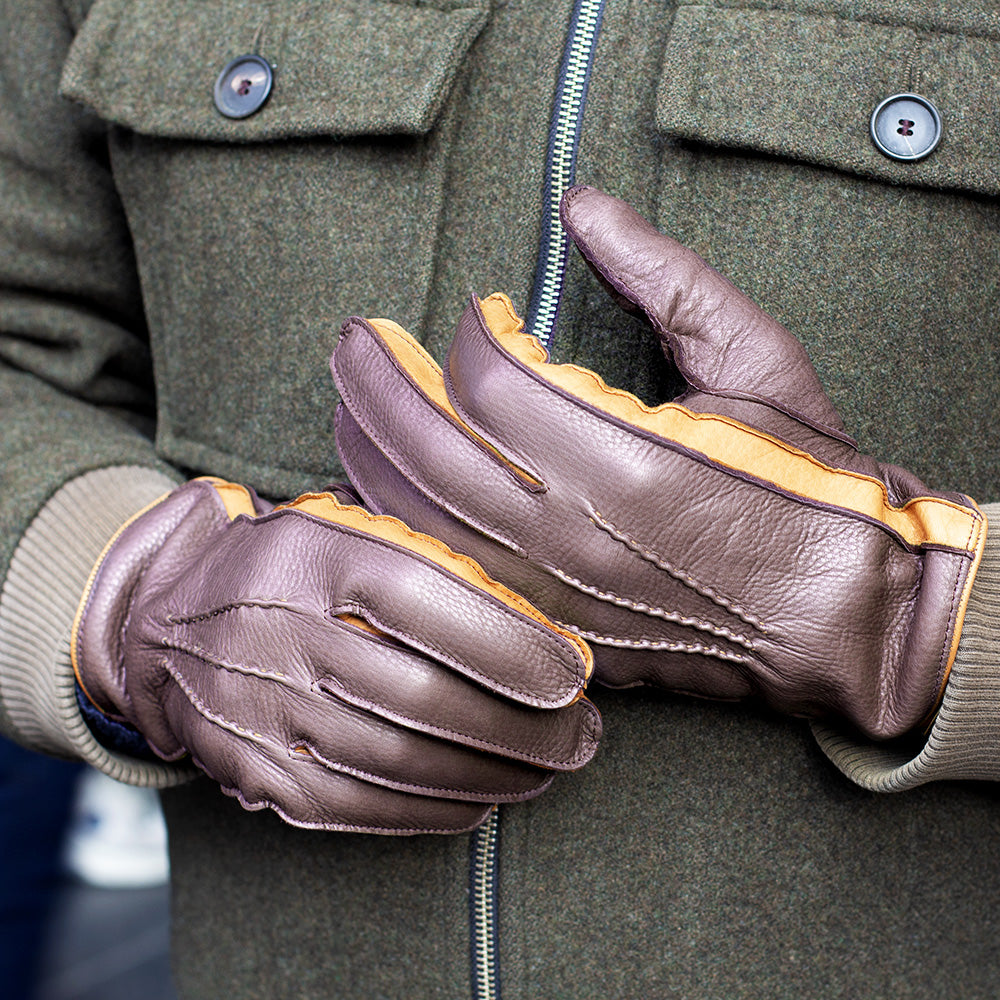 Gants "Deluxe" - Brun