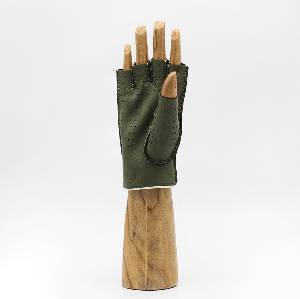 Fingerless glove - Green